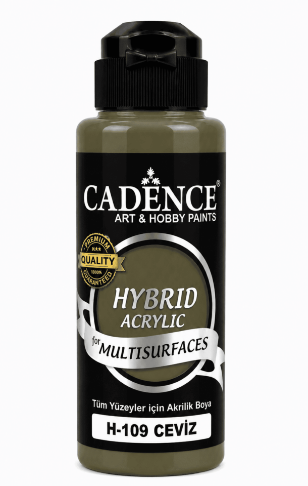 Cadence Hybrid Multisurface H-109 Ceviz Akrilik Boya 120 ml
