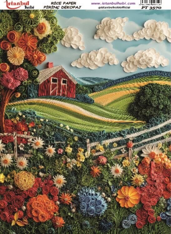 Pirinç Dekopaj PT-3570 30x42cm