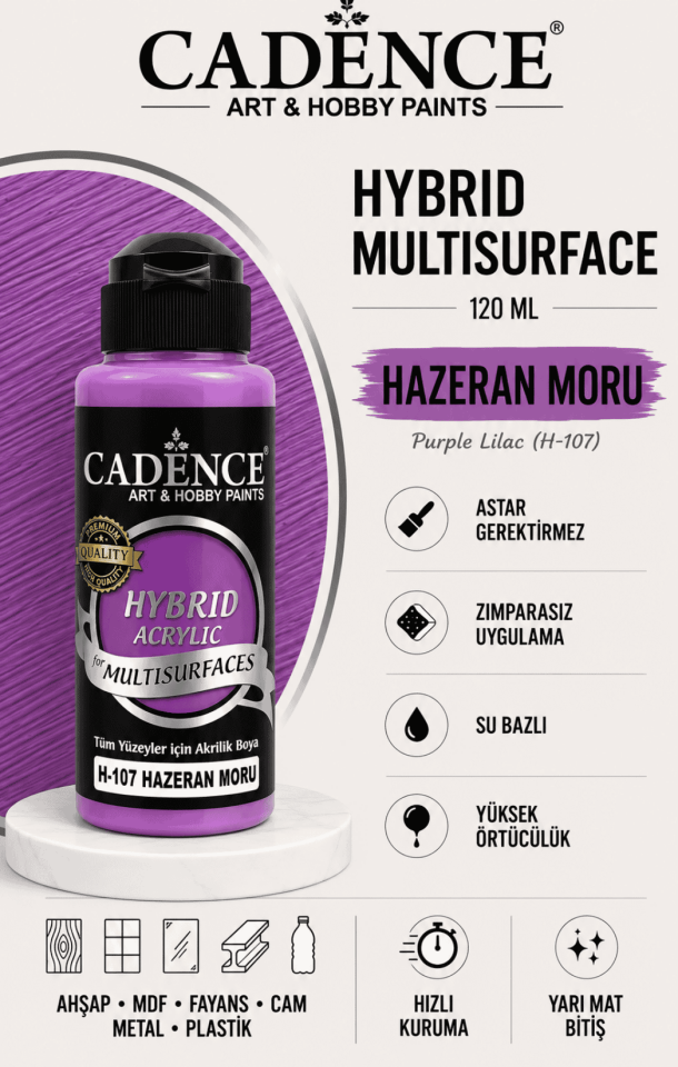 Cadence Hybrid Multisurface H-107 Hazeran Moru 120 ml