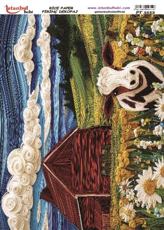 Pirinç Dekopaj PT-3552 30x42cm