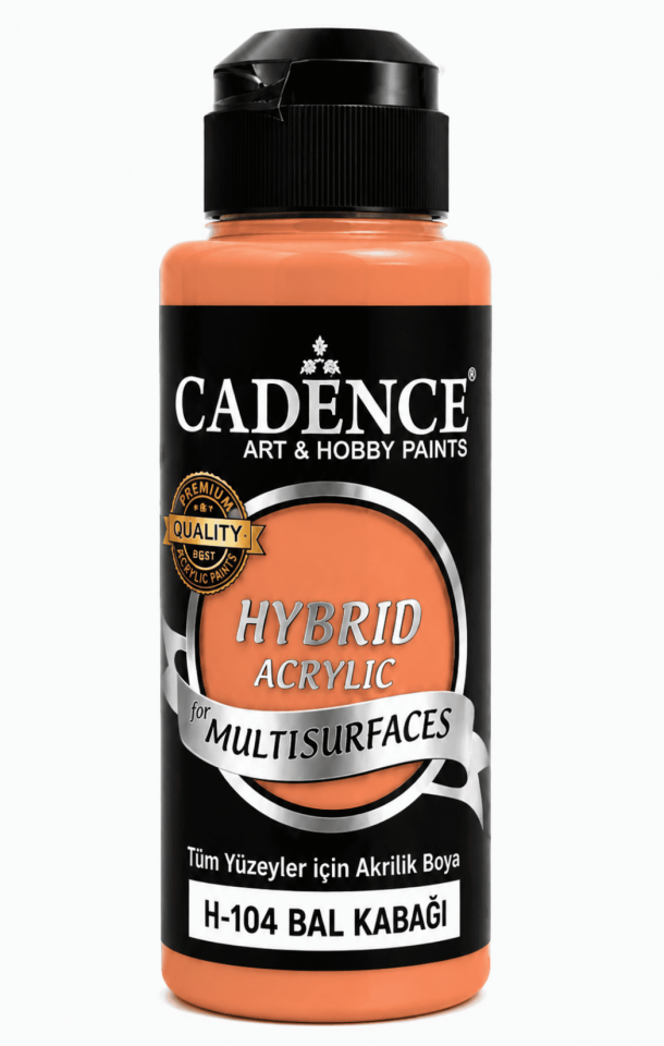 Cadence Hybrid Multisurface H-104 Bal Kabağı Akrilik Boya 120 ml