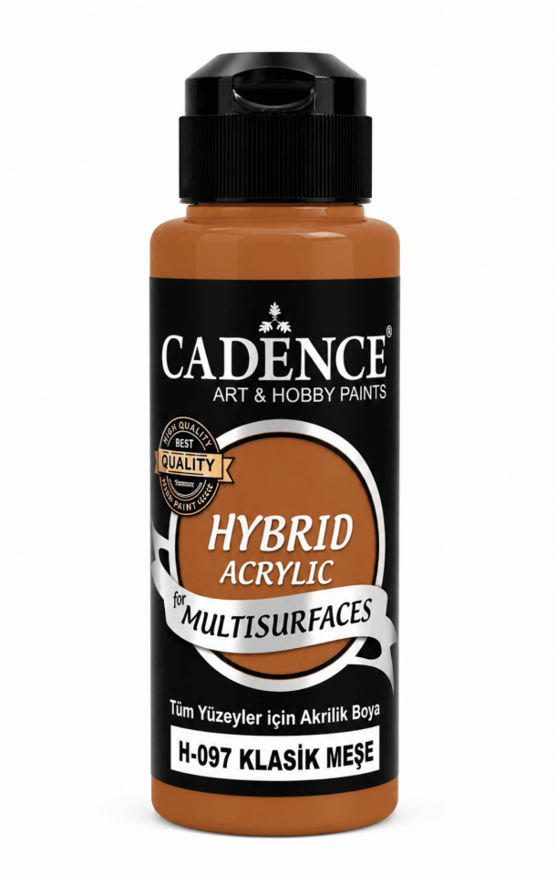 Cadence Hybrid Multisurface H-097 Klasik Meşe Akrilik Boya 120 ml