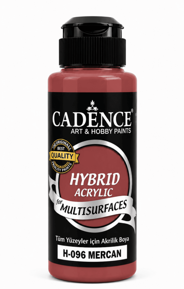Cadence Hybrid Multisurface H-096 Mercan Akrilik Boya 120 ml