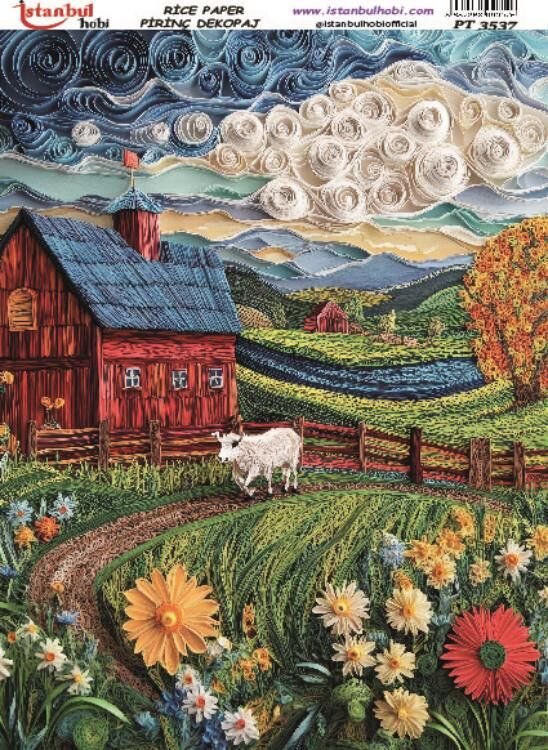 Pirinç Dekopaj PT-3537 30x42cm