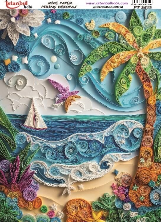 Pirinç Dekopaj PT-3512 30x42cm