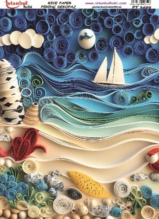 Pirinç Dekopaj PT-3499 30x42cm