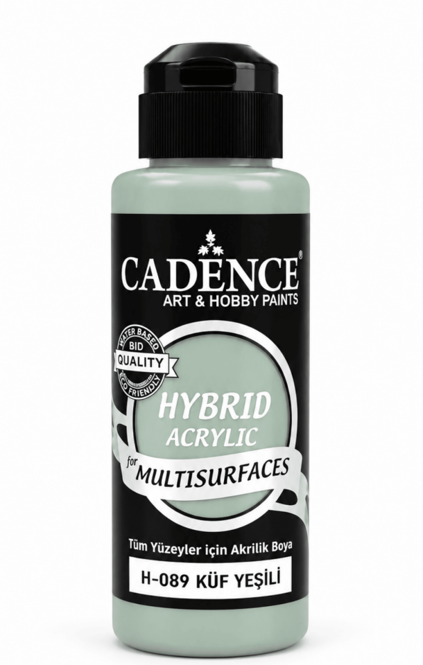 Cadence Hybrid Multisurface H-089 Küf Yeşili Akrilik Boya 120 ml