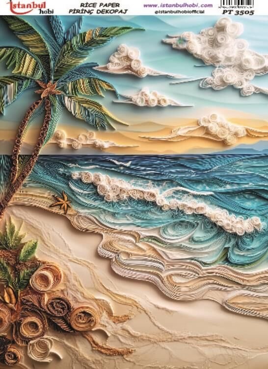 Pirinç Dekopaj PT-3505 30x42cm
