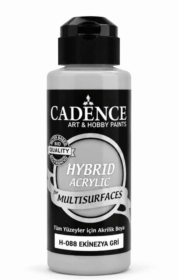 Cadence Hybrid Multisurface H-088 Ekinezya Gri Akrilik Boya 120 ml