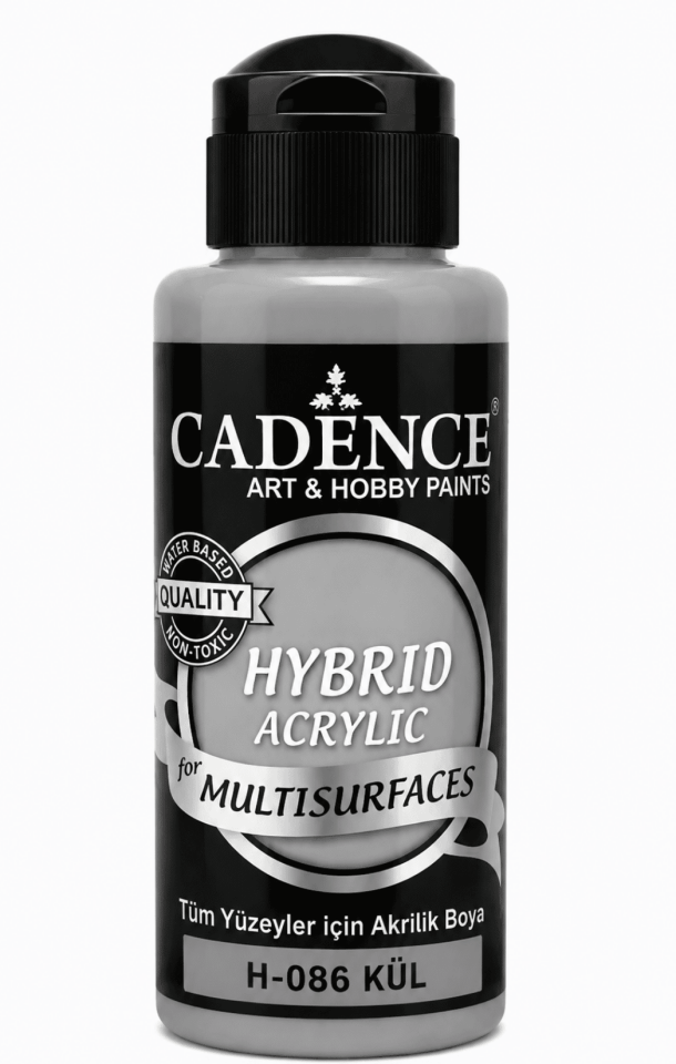 Cadence Hybrid Multisurface H-086 Kül Gri Akrilik Boya 120 ml