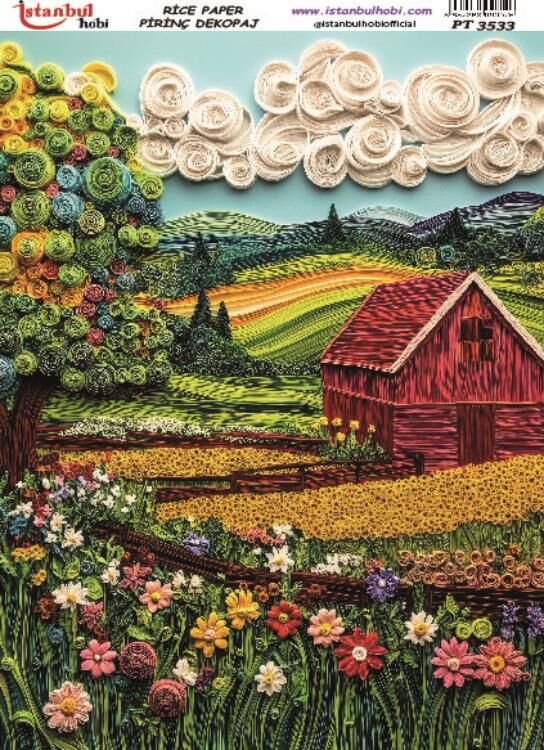 Pirinç Dekopaj PT-3533 30x42cm