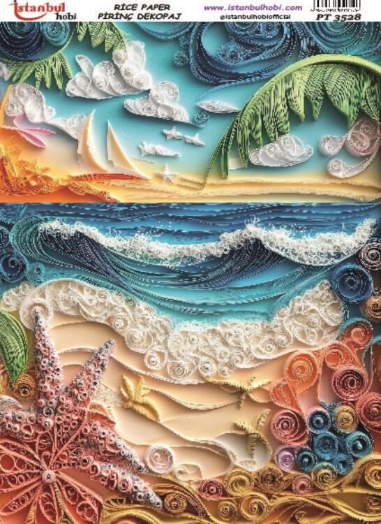 Pirinç Dekopaj PT-3528 30x42cm