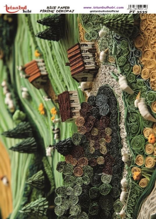Pirinç Dekopaj PT-3535 30x42cm