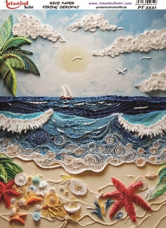 Pirinç Dekopaj PT-3531 30x42cm