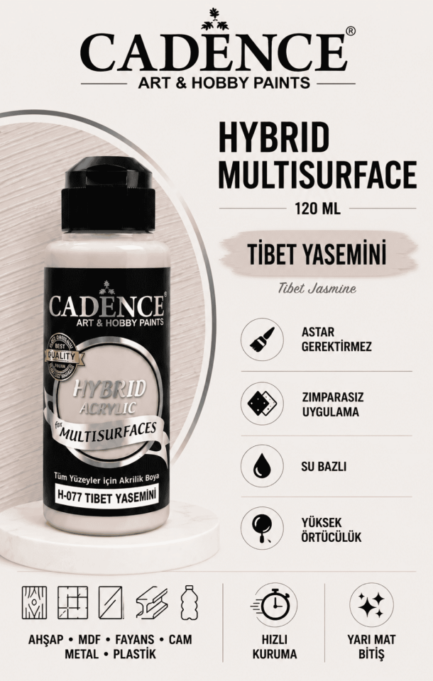 Cadence Hybrid Multisurface H-077 Tibet Yasemini 120ml
