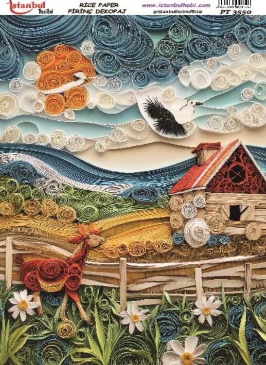 Pirinç Dekopaj PT-3550 30x42cm