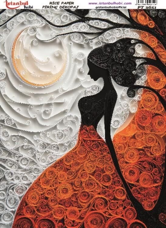 Pirinç Dekopaj PT-3651 30x42cm