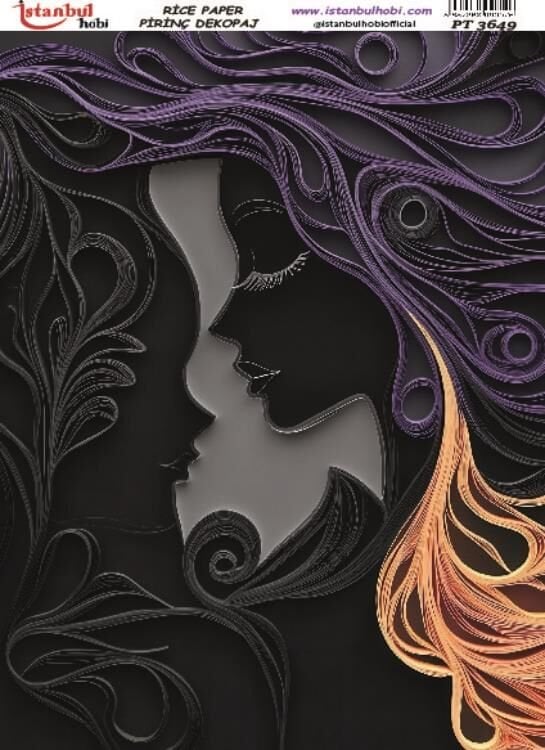 Pirinç Dekopaj PT-3649 30x42cm