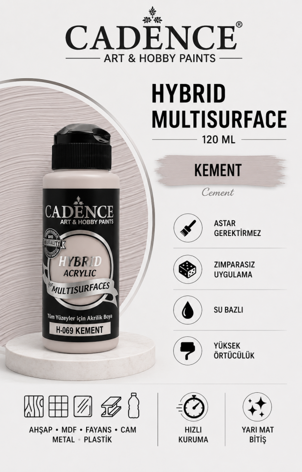 Cadence Hybrid Multisurface H-069 Kement 120ml