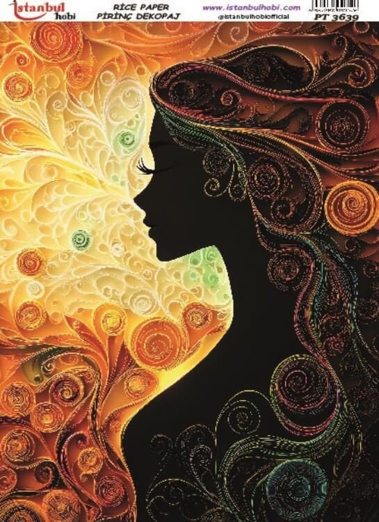 Pirinç Dekopaj PT-3639 30x42cm