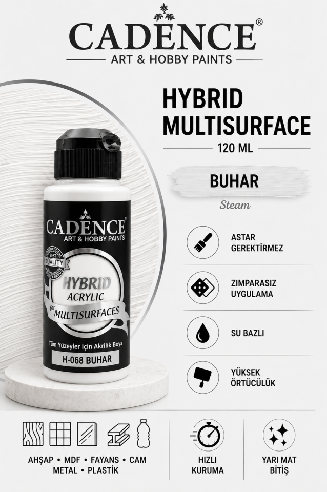 Cadence Hybrid Multisurface H-068 Buhar 120ml