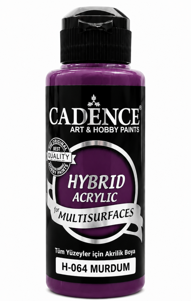 Cadence Hybrid Multisurface H-064 Mürdüm Akrilik Boya 120ml