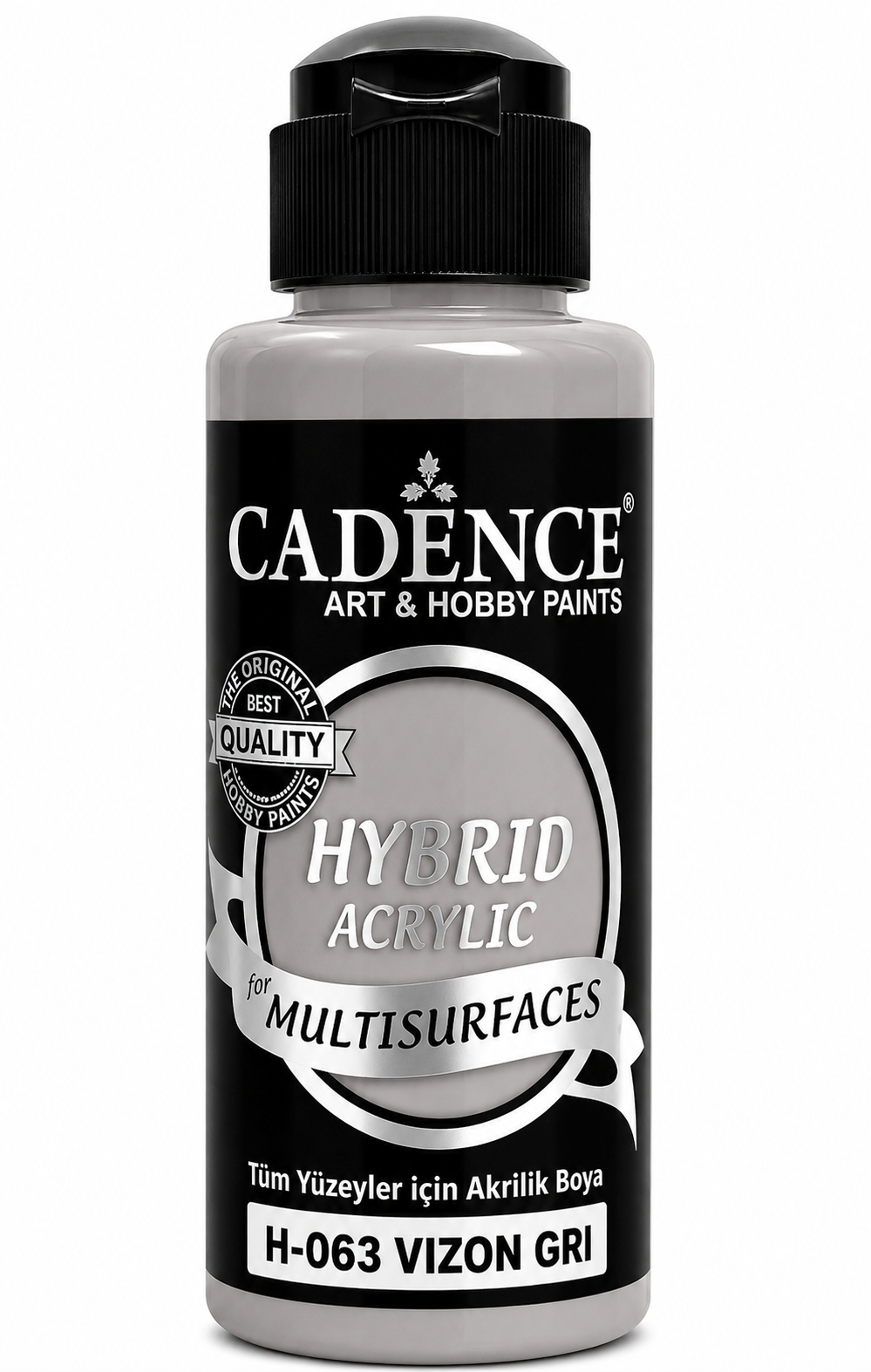 Cadence Hybrid Multisurface H-063 Vizon Gri Akrilik Boya 120ml