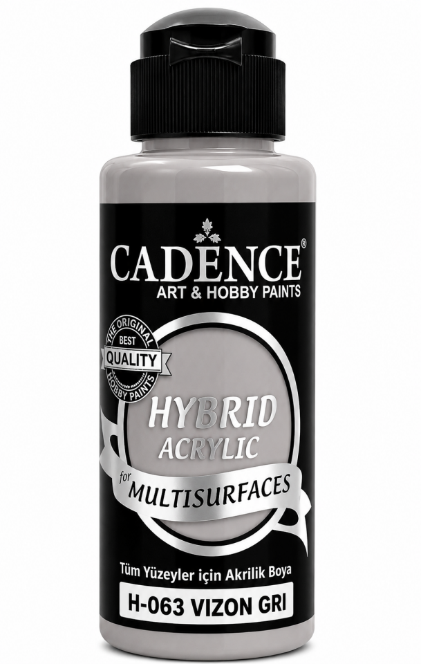 Cadence Hybrid Multisurface H-063 Vizon Gri Akrilik Boya 120ml