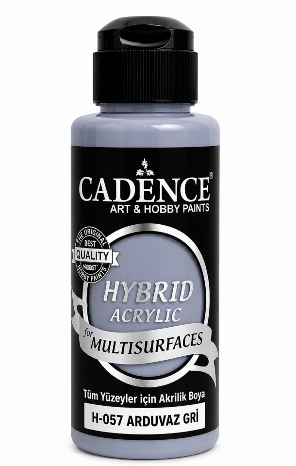 Cadence Hybrid Multisurface H-057 Arduvaz Gri Akrilik Boya 120ml