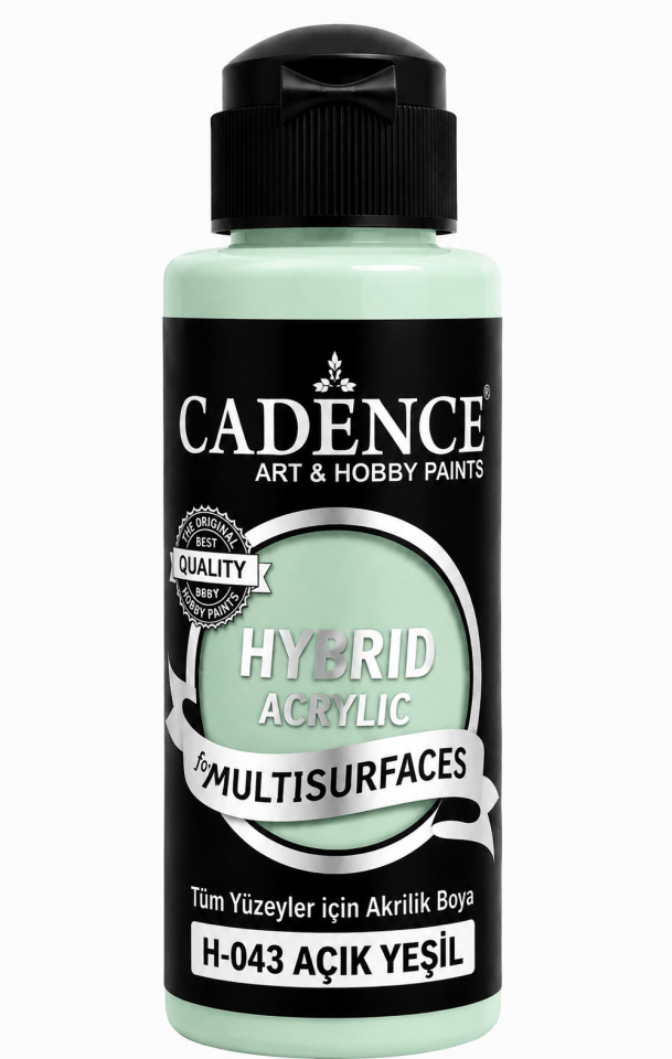 Cadence Hybrid Multisurface H-043 Açık Yeşil Akrilik Boya 120ml