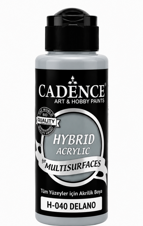Cadence Hybrid Multisurface H-040 Delano Gri Akrilik Boya 120ML