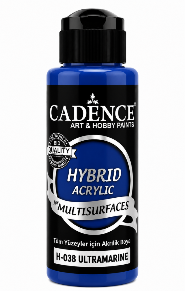 Cadence Hybrid Multisurface H-038 Ultramarine Akrilik Boya 120ml