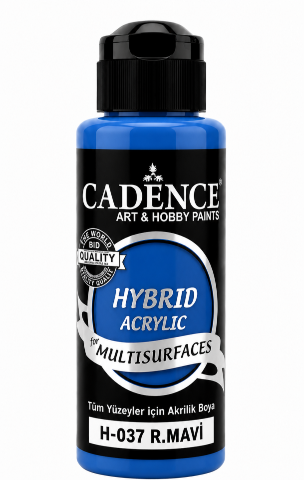 Cadence Hybrid Multisurface H-037 R.Mavi Akrilik Boya 120ml