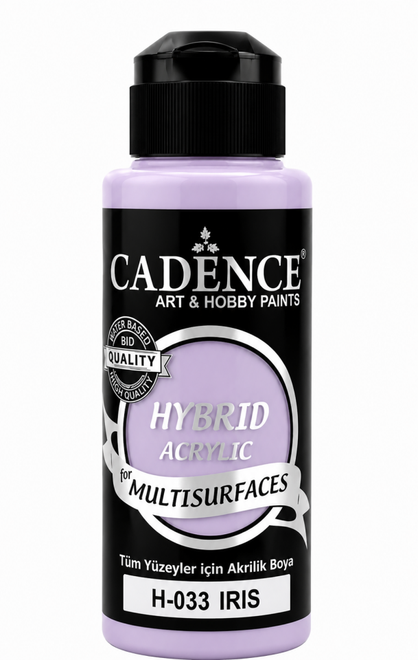 Cadence Hybrid Multisurface H-033 Iris Akrilik Boya 120ml