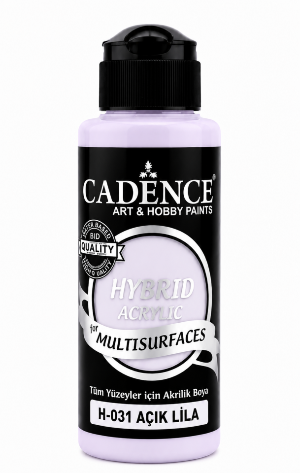 Cadence Hybrid Multisurface H-031 Açık Lila Akrilik Boya 120ml
