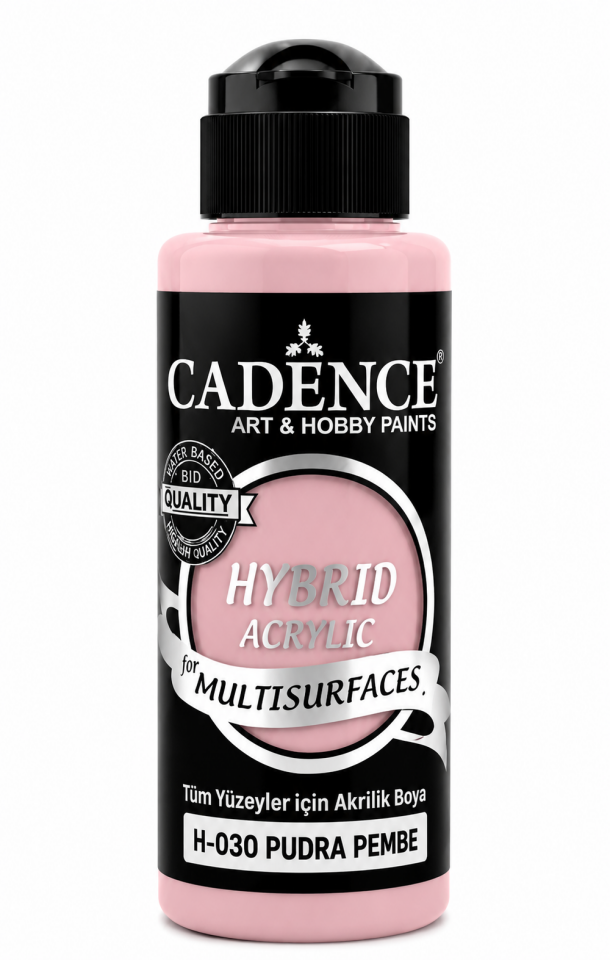 Cadence Hybrid Multisurface H-030 Pudra Pembe Akrilik Boya 120ml