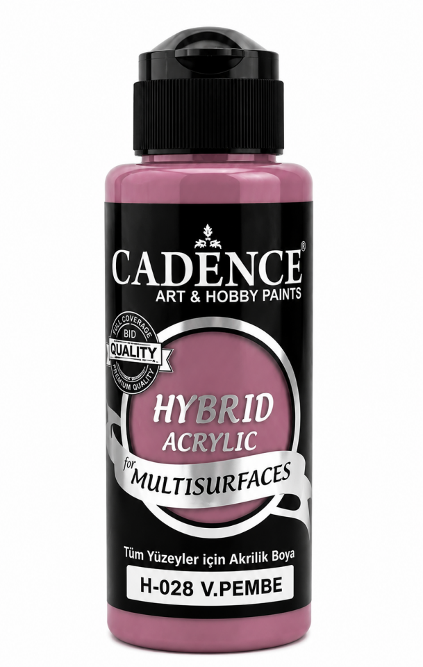 Cadence Hybrid Multisurface H-028 Victoria Pembe Akrilik Boya 120ml