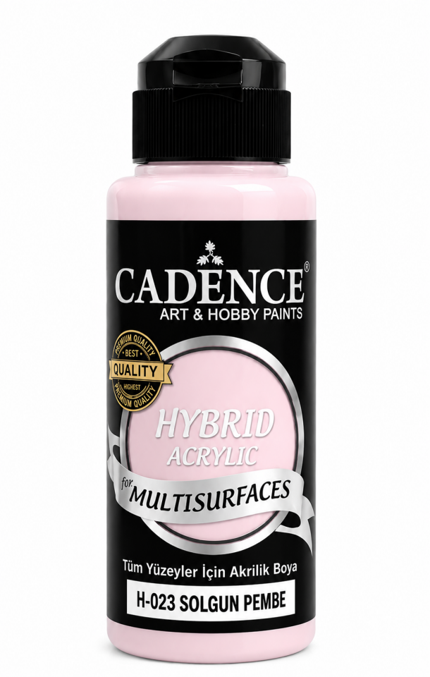 Cadence Hybrid Multisurface H-023 Solgun Pembe Akrilik Boya 120ml