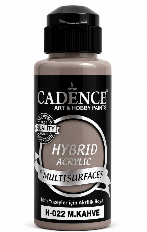 Cadence Hybrid Multisurface H-022 M.Kahve Akrilik Boya 120ml