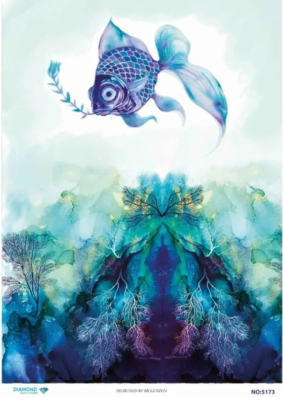 Pirinç Dekopaj DİA-5173 30x42cm