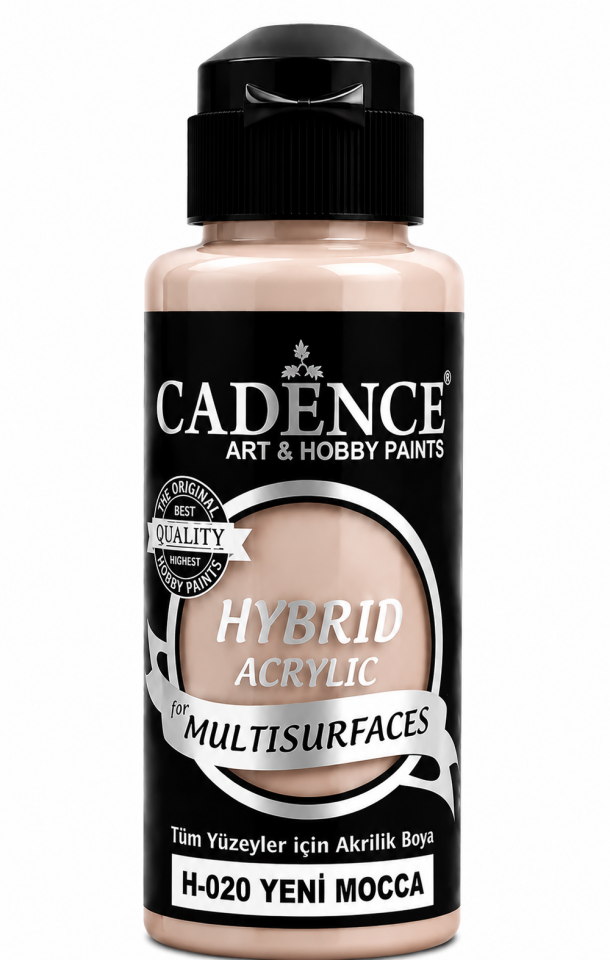 Cadence Hybrid Multisurface H-020 Yeni Mocca Akrilik Boya 120ml