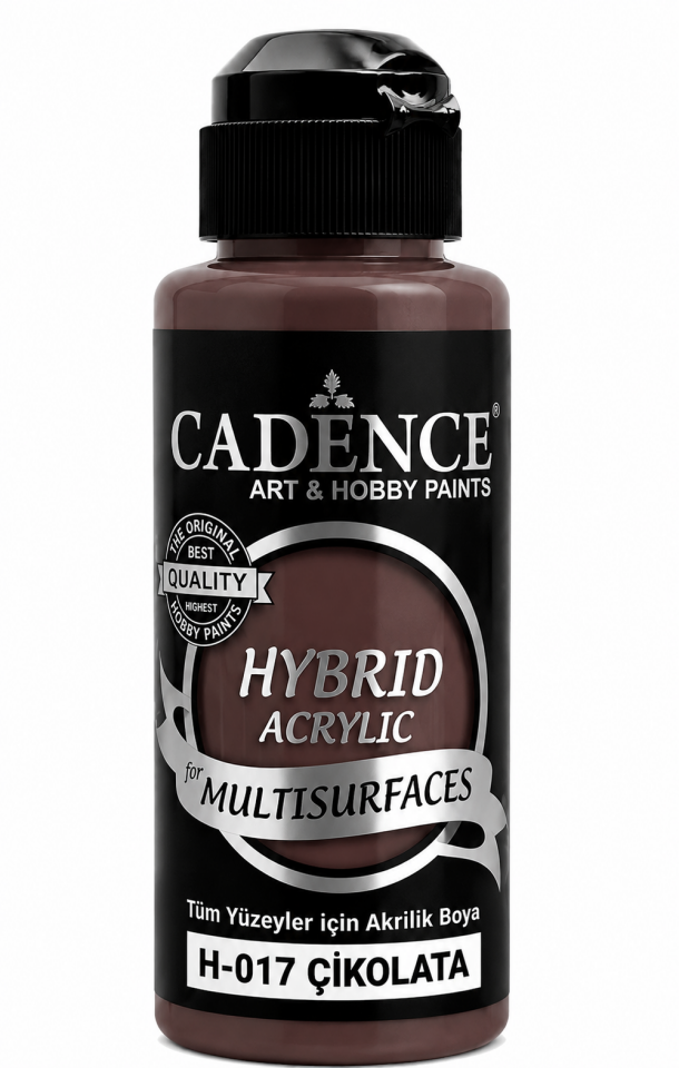 Cadence Hybrid Multisurface H-017 Çikolata Akrilik Boya 120ml