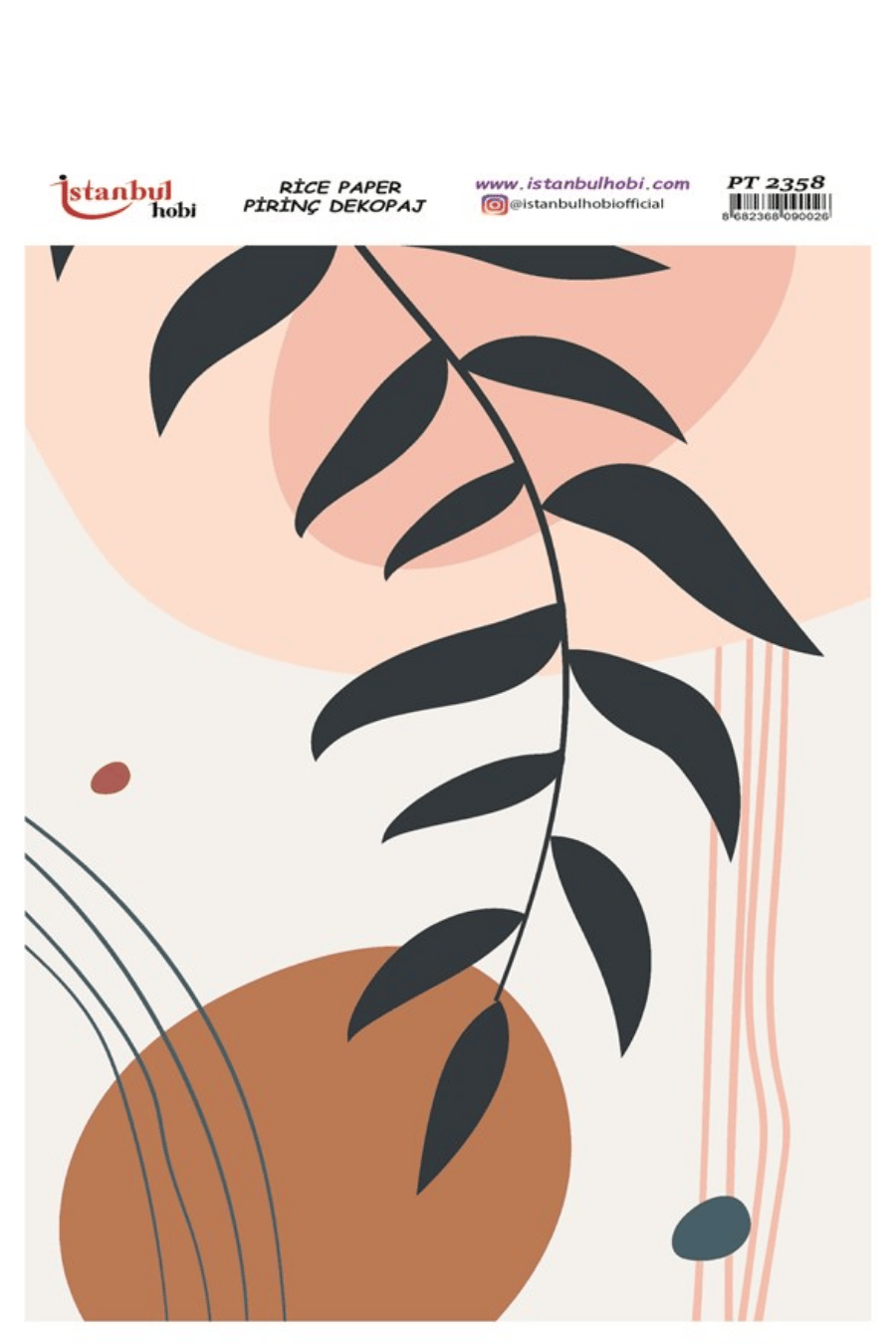 Pirinç Dekopaj Boho Serisi PT-2358