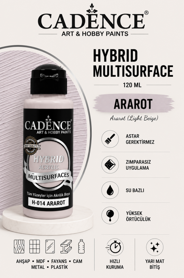 Cadence Hybrid Multisurface H-014 Ararot 120ml