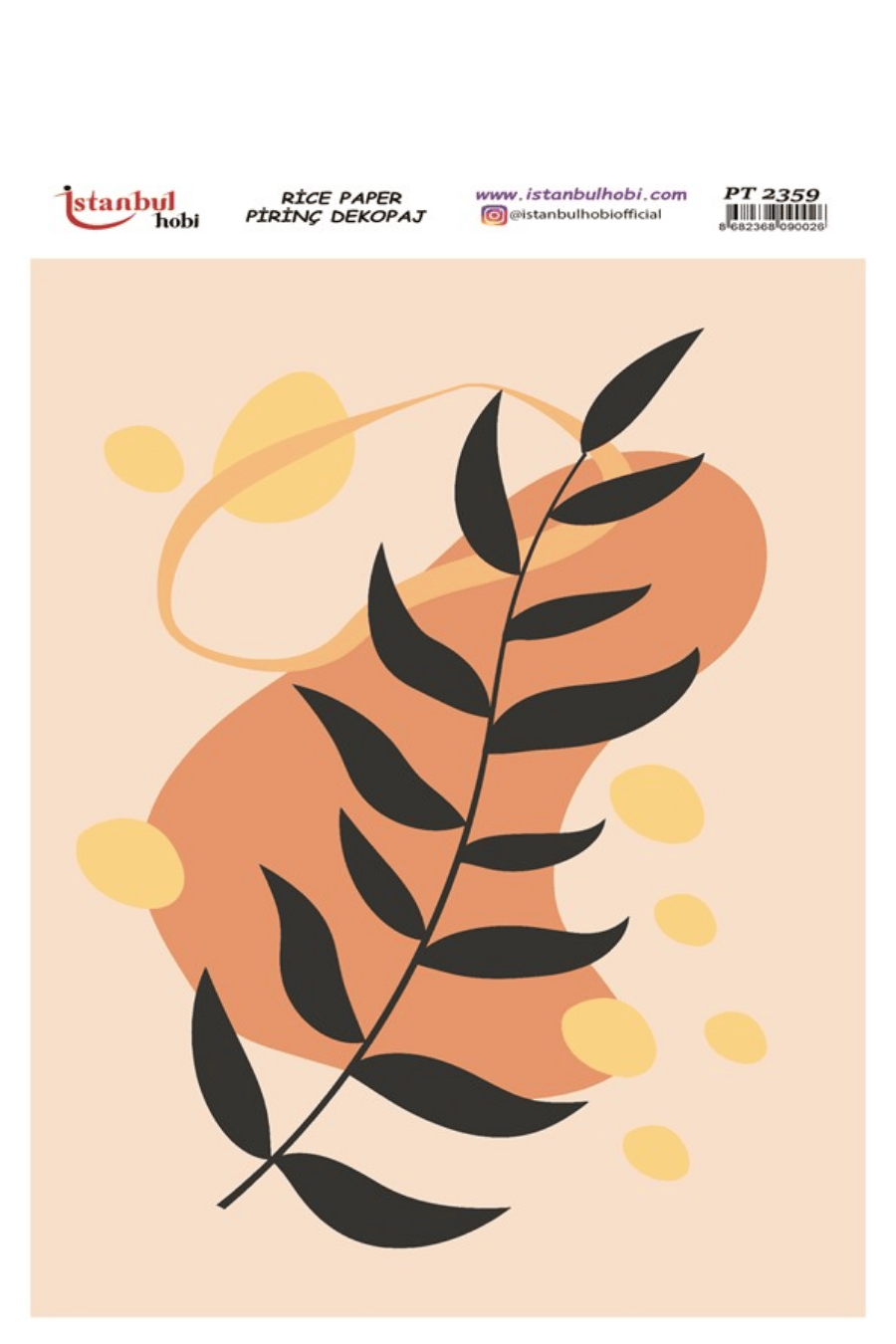 Pirinç Dekopaj Boho Serisi PT-2359