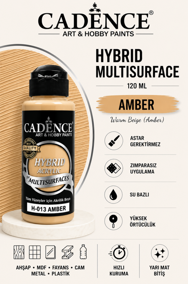 Cadence Hybrid Multisurface H-013 Amber 120ml