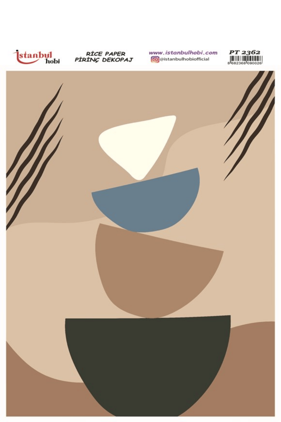 Pirinç Dekopaj Boho Serisi PT-2362