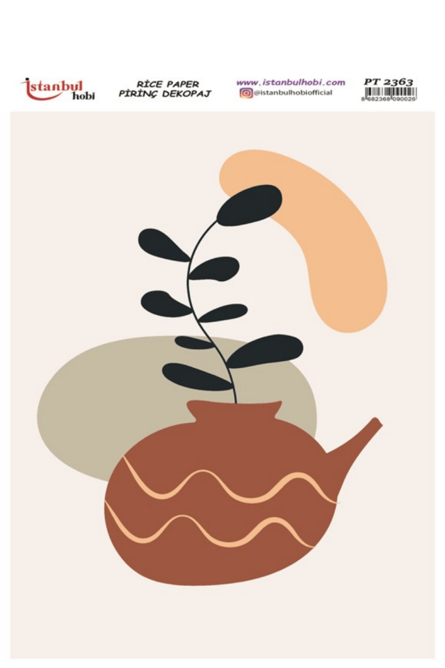 Pirinç Dekopaj Boho Serisi PT-2363