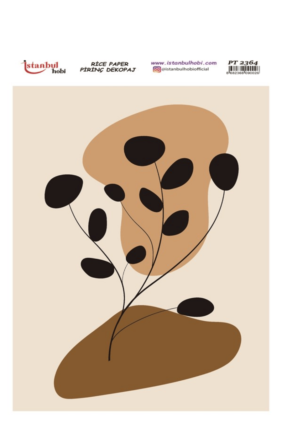 Pirinç Dekopaj Boho Serisi PT-2364