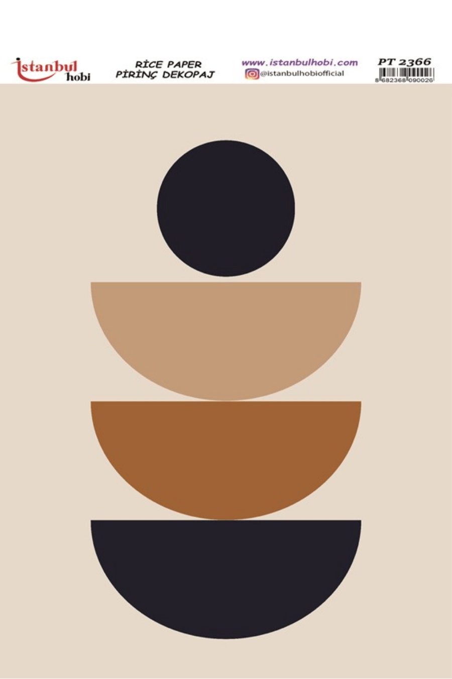 Pirinç Dekopaj Boho Serisi PT-2366